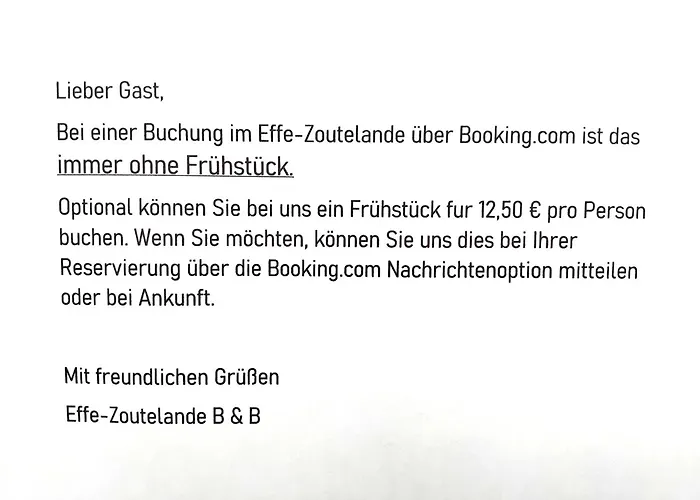 Effe-Zoutelande B&B